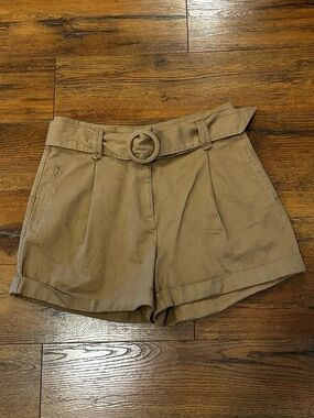 Ryegrass Women’s 10 Khaki Shorts Removable Belt Resort Summer Bottoms